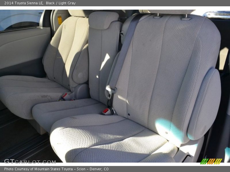 Black / Light Gray 2014 Toyota Sienna LE