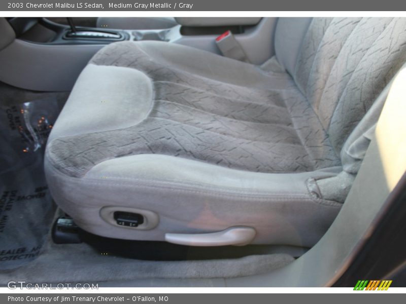 Medium Gray Metallic / Gray 2003 Chevrolet Malibu LS Sedan