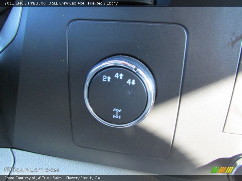 Fire Red / Ebony 2011 GMC Sierra 3500HD SLE Crew Cab 4x4