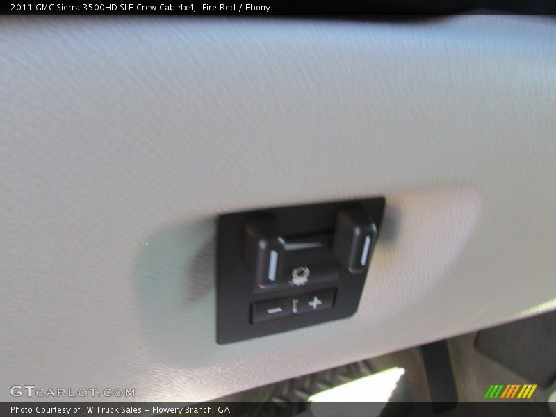 Fire Red / Ebony 2011 GMC Sierra 3500HD SLE Crew Cab 4x4