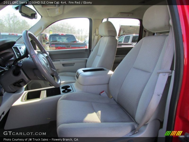 Fire Red / Ebony 2011 GMC Sierra 3500HD SLE Crew Cab 4x4