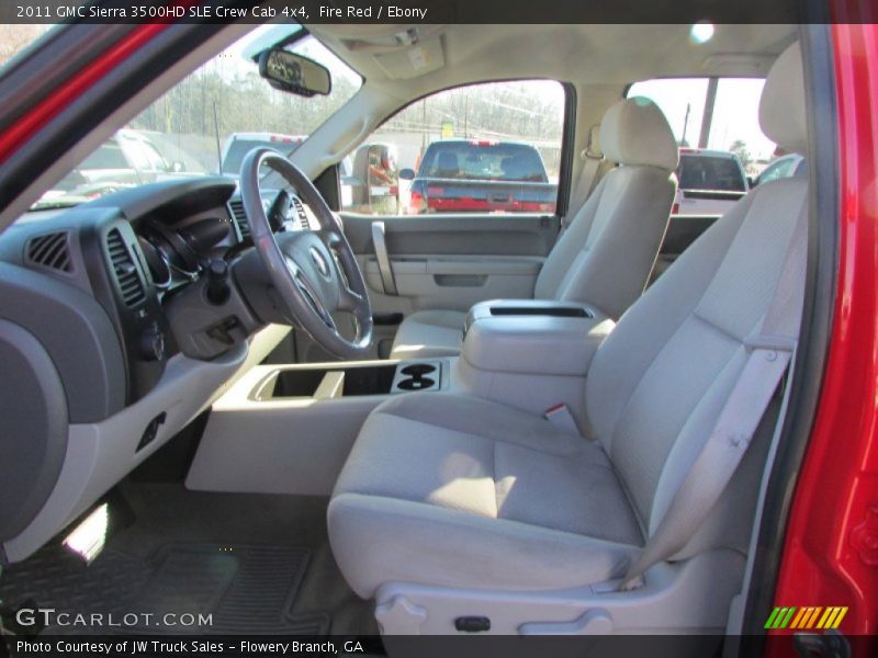 Fire Red / Ebony 2011 GMC Sierra 3500HD SLE Crew Cab 4x4