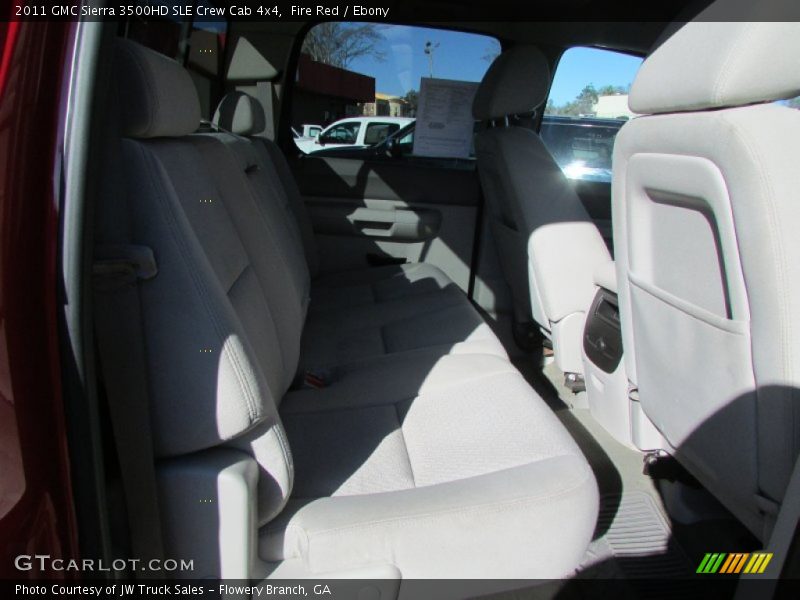 Fire Red / Ebony 2011 GMC Sierra 3500HD SLE Crew Cab 4x4