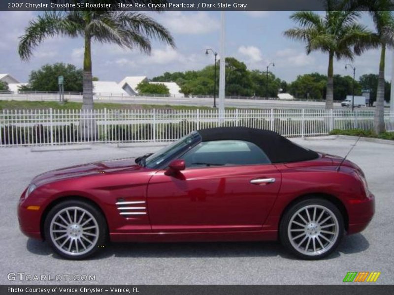  2007 Crossfire SE Roadster Blaze Red Crystal Pearlcoat