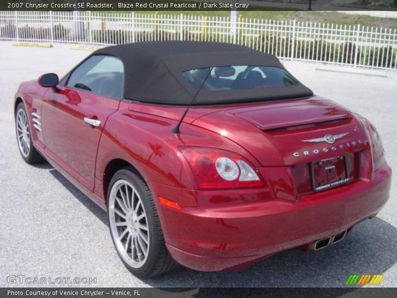  2007 Crossfire SE Roadster Blaze Red Crystal Pearlcoat