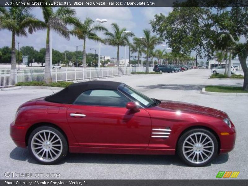  2007 Crossfire SE Roadster Blaze Red Crystal Pearlcoat
