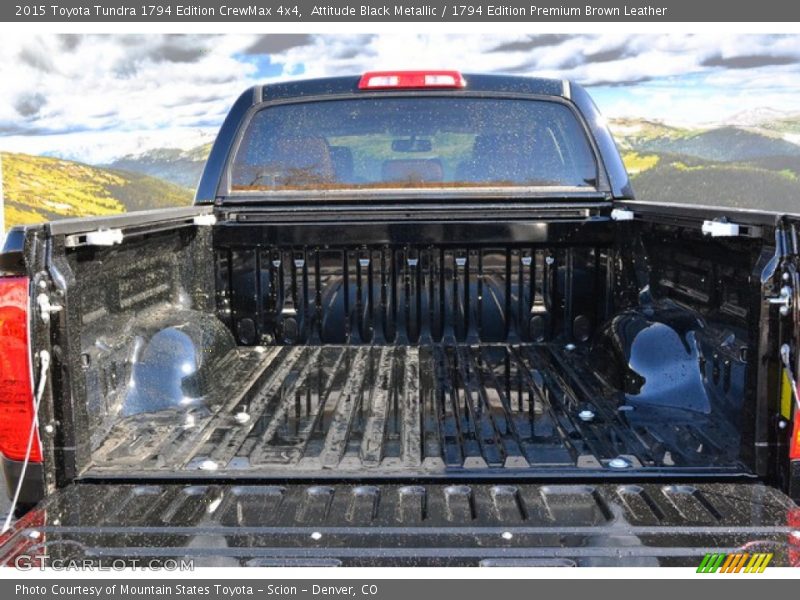 Attitude Black Metallic / 1794 Edition Premium Brown Leather 2015 Toyota Tundra 1794 Edition CrewMax 4x4