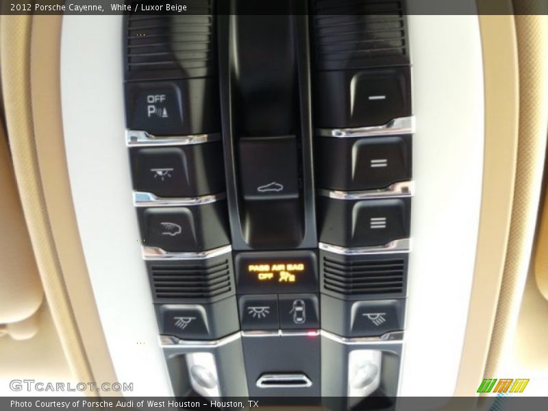 White / Luxor Beige 2012 Porsche Cayenne