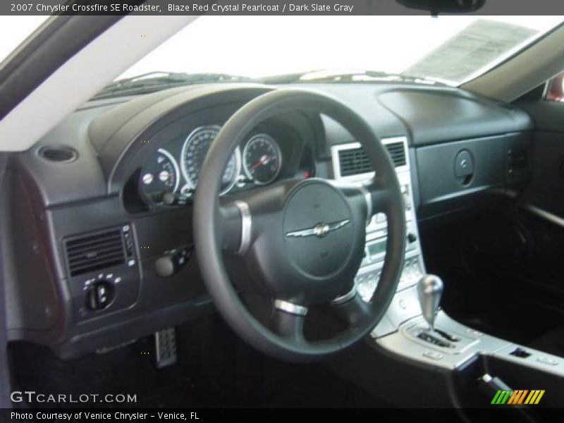  2007 Crossfire SE Roadster Dark Slate Gray Interior