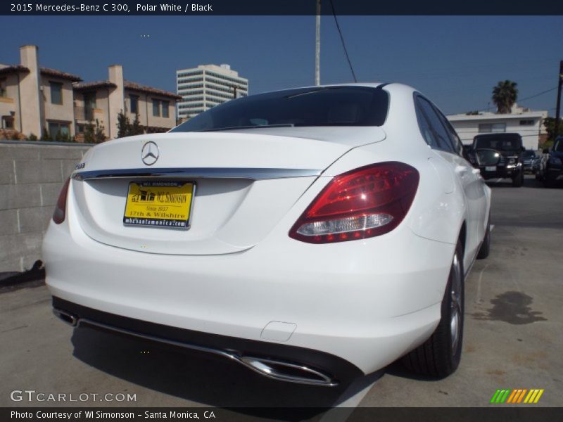 Polar White / Black 2015 Mercedes-Benz C 300