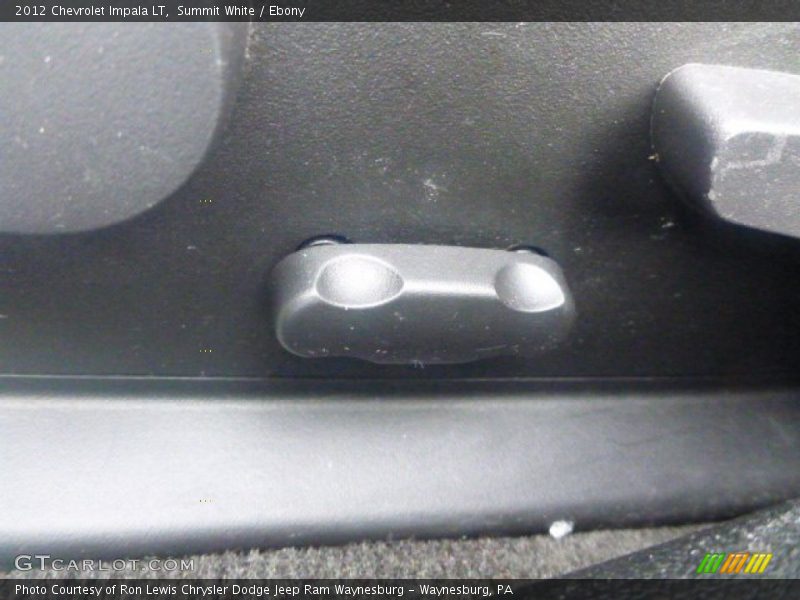 Summit White / Ebony 2012 Chevrolet Impala LT