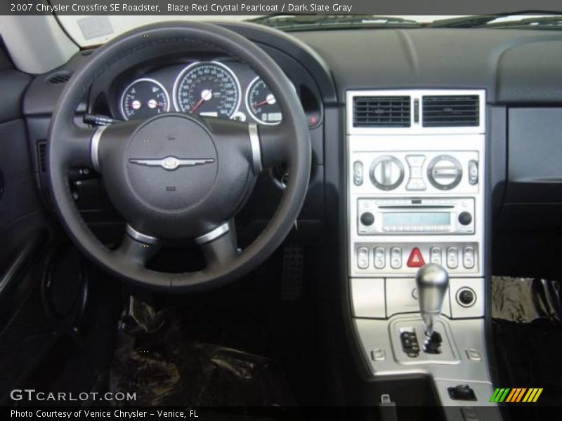 Blaze Red Crystal Pearlcoat / Dark Slate Gray 2007 Chrysler Crossfire SE Roadster