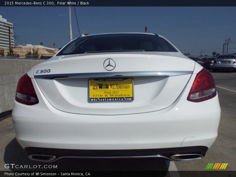 Polar White / Black 2015 Mercedes-Benz C 300