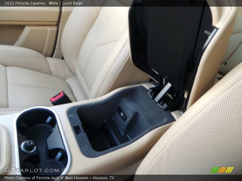 White / Luxor Beige 2012 Porsche Cayenne
