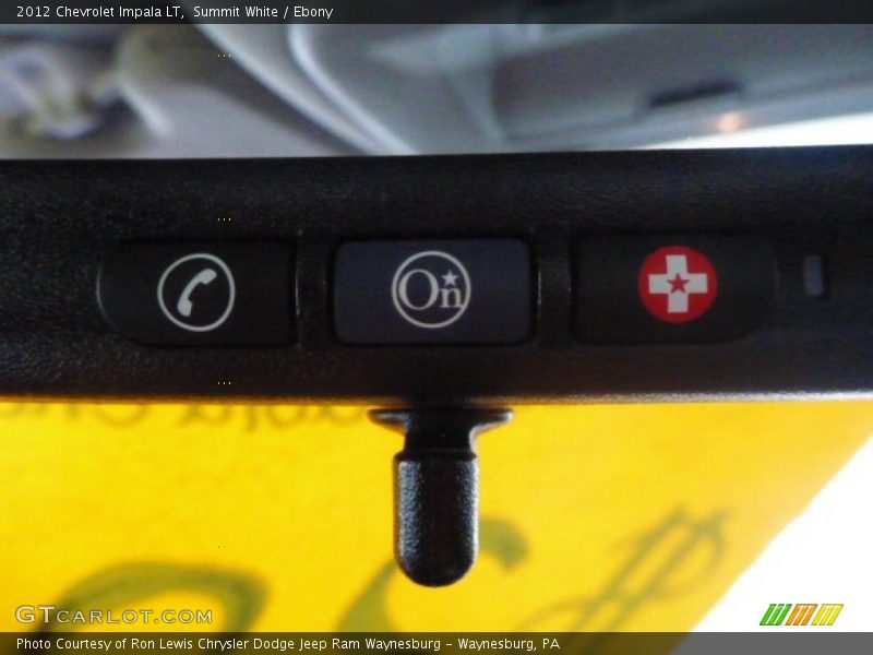 Summit White / Ebony 2012 Chevrolet Impala LT