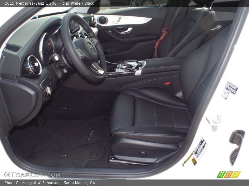 Polar White / Black 2015 Mercedes-Benz C 300