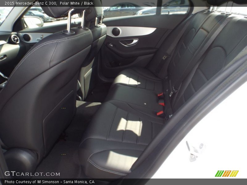Polar White / Black 2015 Mercedes-Benz C 300