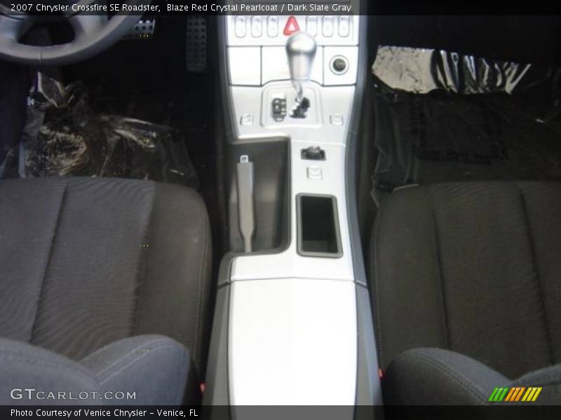 Blaze Red Crystal Pearlcoat / Dark Slate Gray 2007 Chrysler Crossfire SE Roadster
