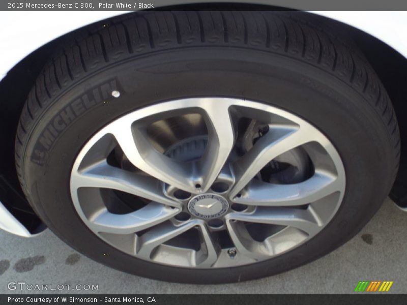 Polar White / Black 2015 Mercedes-Benz C 300