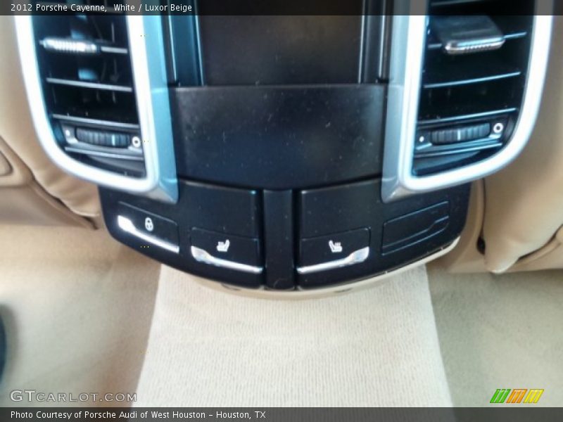 White / Luxor Beige 2012 Porsche Cayenne