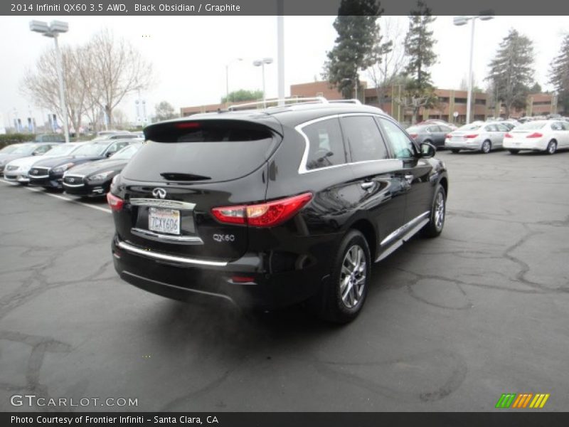 Black Obsidian / Graphite 2014 Infiniti QX60 3.5 AWD