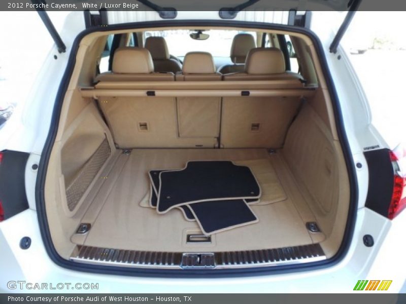 White / Luxor Beige 2012 Porsche Cayenne