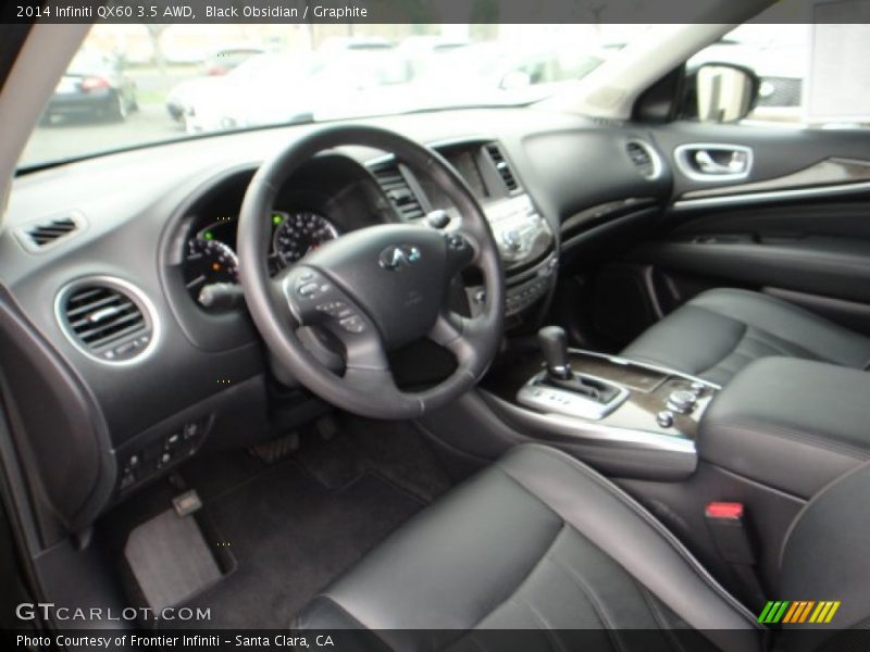 Black Obsidian / Graphite 2014 Infiniti QX60 3.5 AWD