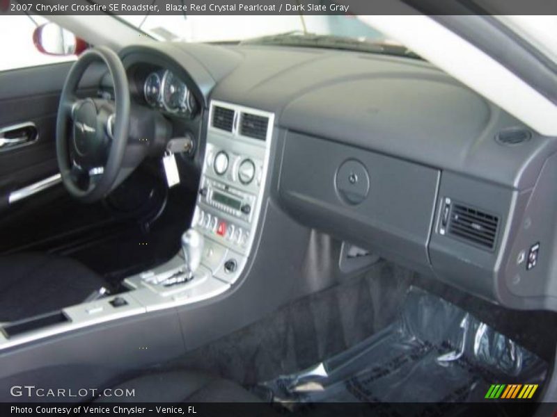 Blaze Red Crystal Pearlcoat / Dark Slate Gray 2007 Chrysler Crossfire SE Roadster