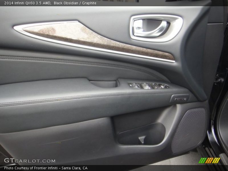 Black Obsidian / Graphite 2014 Infiniti QX60 3.5 AWD
