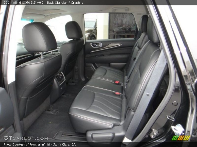 Black Obsidian / Graphite 2014 Infiniti QX60 3.5 AWD