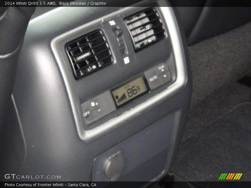 Black Obsidian / Graphite 2014 Infiniti QX60 3.5 AWD