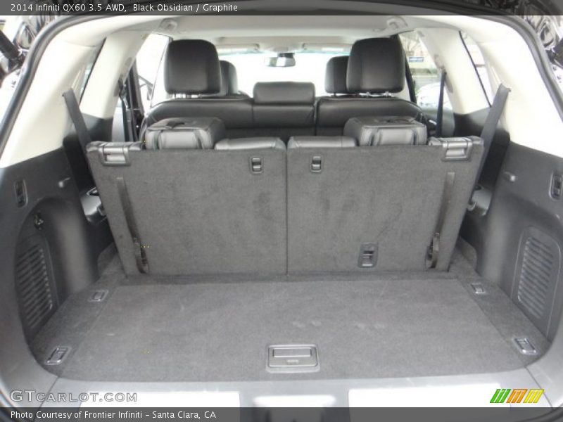 Black Obsidian / Graphite 2014 Infiniti QX60 3.5 AWD