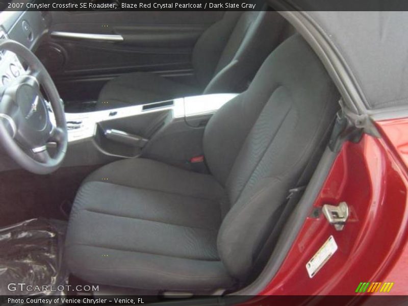 Blaze Red Crystal Pearlcoat / Dark Slate Gray 2007 Chrysler Crossfire SE Roadster