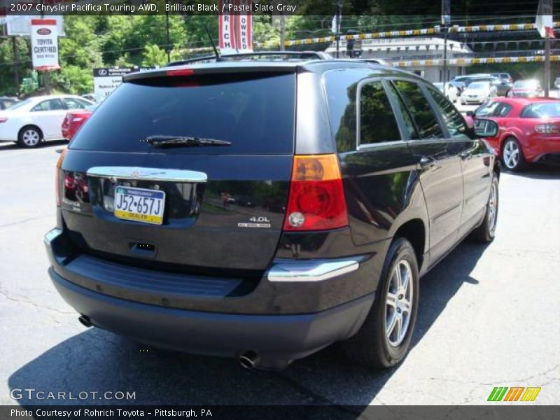 Brilliant Black / Pastel Slate Gray 2007 Chrysler Pacifica Touring AWD