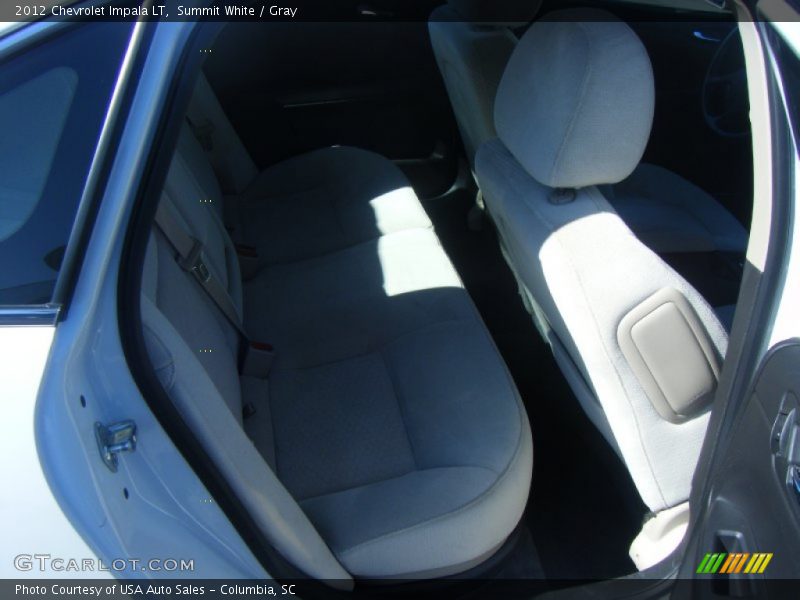 Summit White / Gray 2012 Chevrolet Impala LT