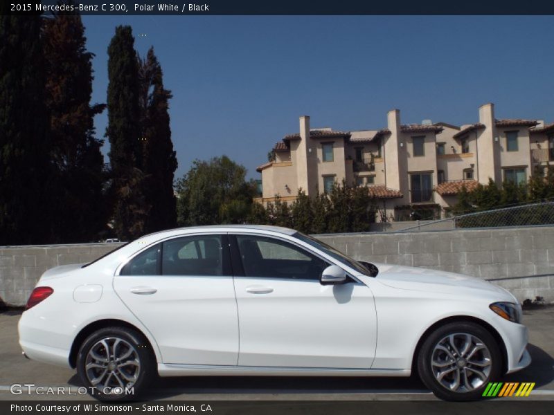 Polar White / Black 2015 Mercedes-Benz C 300