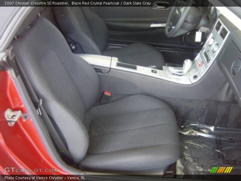 Blaze Red Crystal Pearlcoat / Dark Slate Gray 2007 Chrysler Crossfire SE Roadster