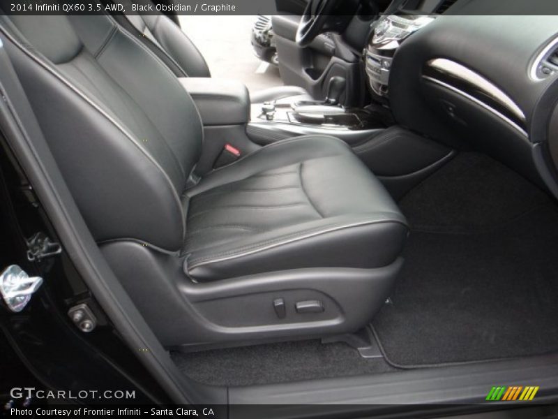 Black Obsidian / Graphite 2014 Infiniti QX60 3.5 AWD