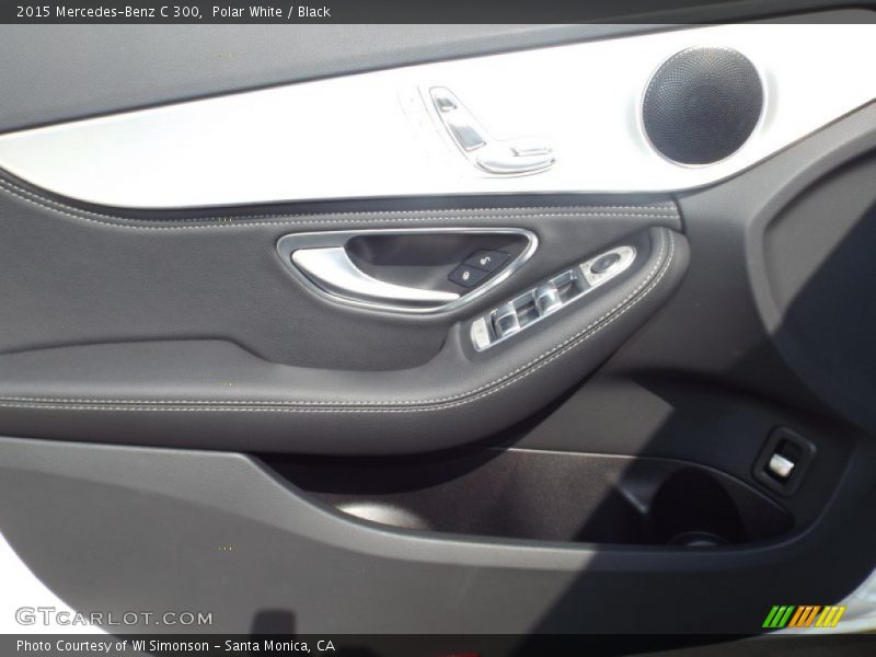Polar White / Black 2015 Mercedes-Benz C 300