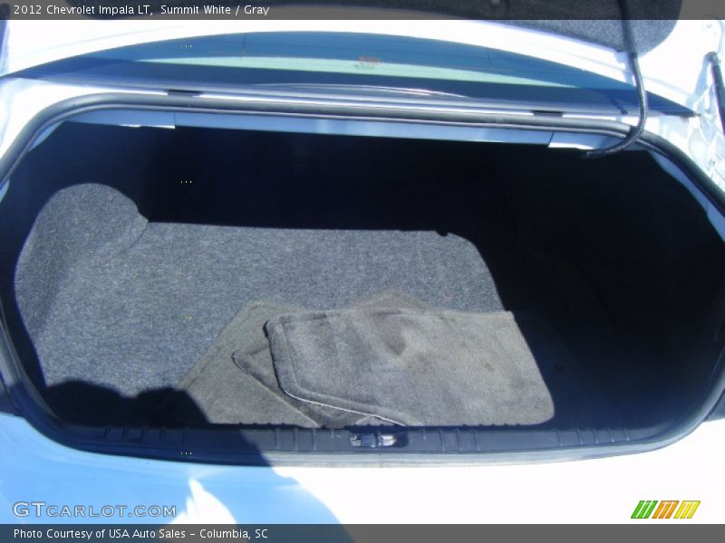 Summit White / Gray 2012 Chevrolet Impala LT