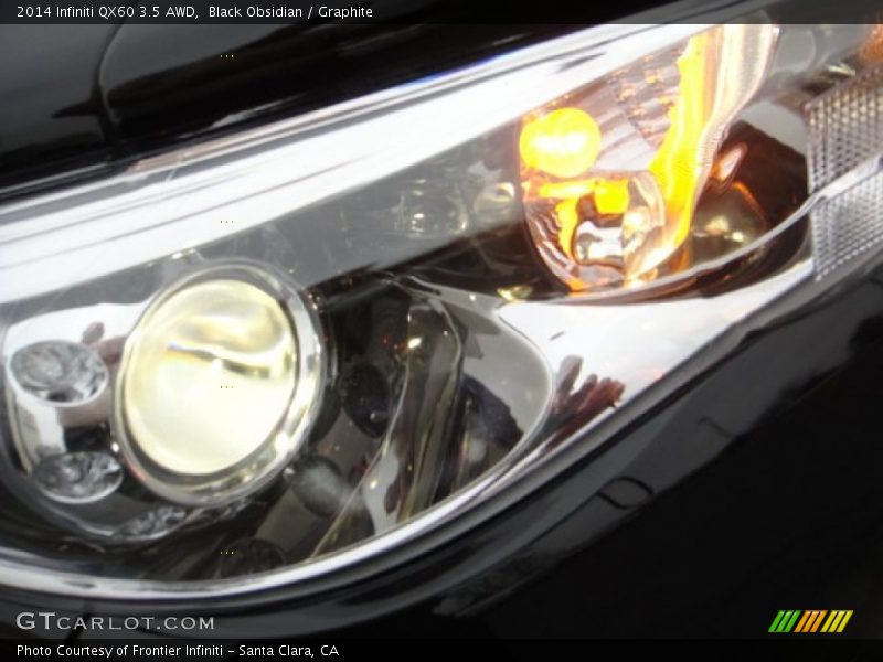 Black Obsidian / Graphite 2014 Infiniti QX60 3.5 AWD