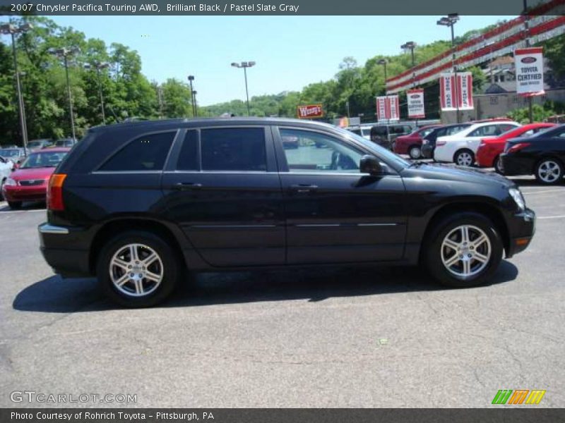 Brilliant Black / Pastel Slate Gray 2007 Chrysler Pacifica Touring AWD