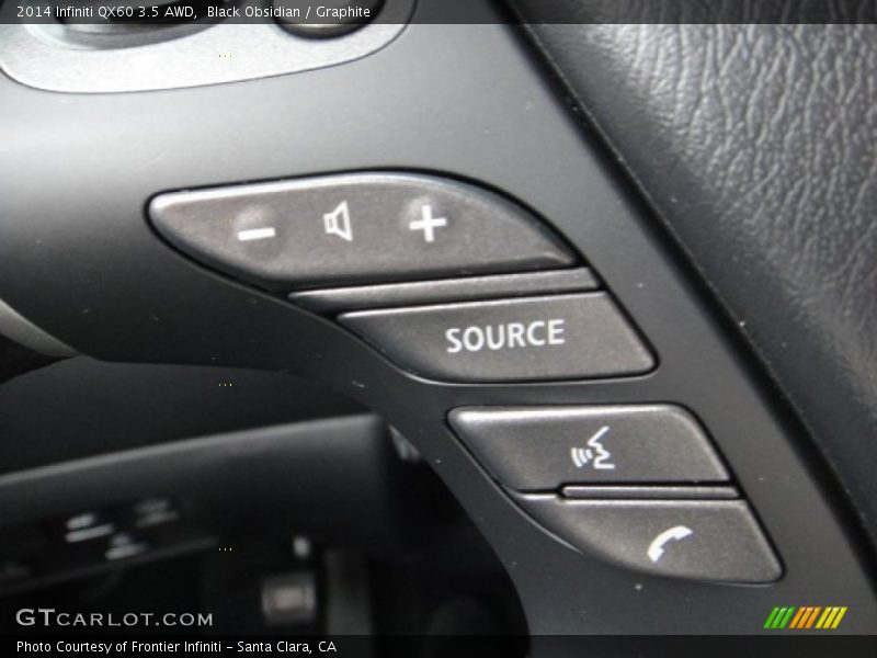 Black Obsidian / Graphite 2014 Infiniti QX60 3.5 AWD