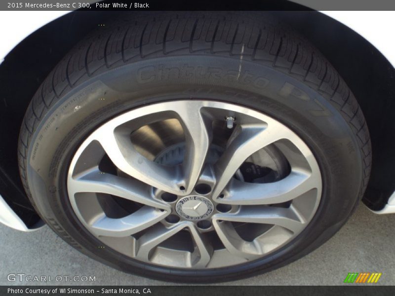 Polar White / Black 2015 Mercedes-Benz C 300