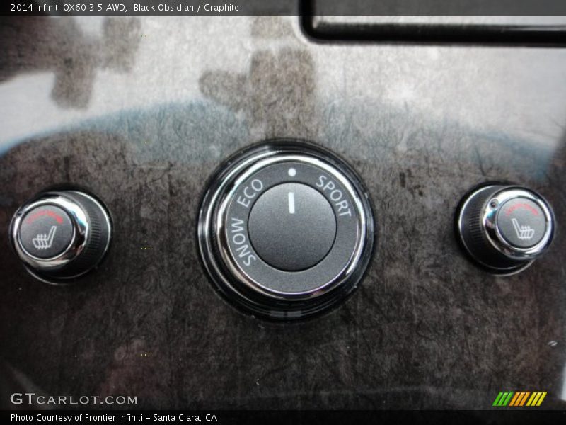 Black Obsidian / Graphite 2014 Infiniti QX60 3.5 AWD
