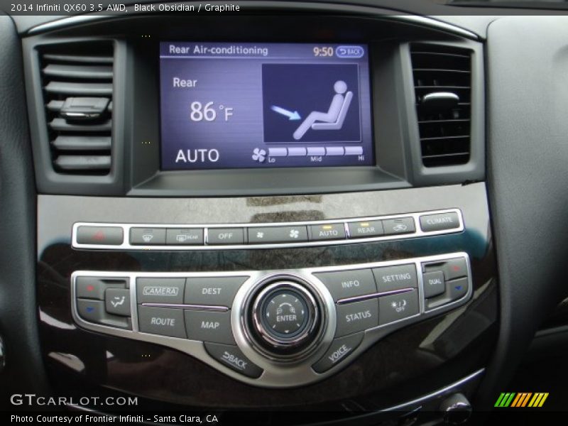 Black Obsidian / Graphite 2014 Infiniti QX60 3.5 AWD