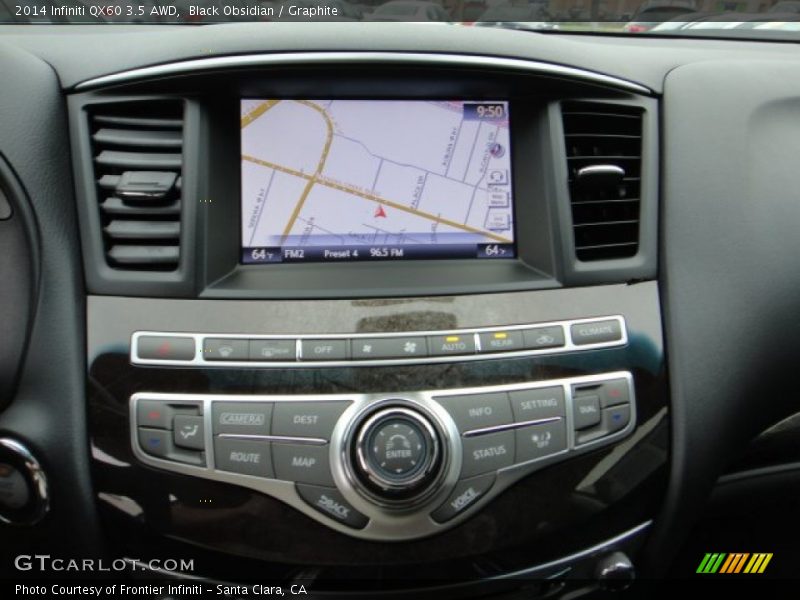 Black Obsidian / Graphite 2014 Infiniti QX60 3.5 AWD