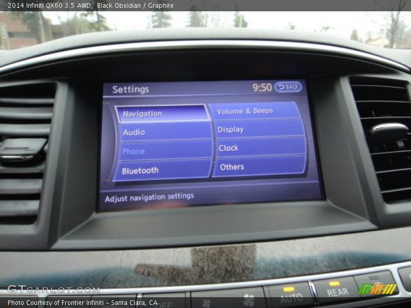 Black Obsidian / Graphite 2014 Infiniti QX60 3.5 AWD