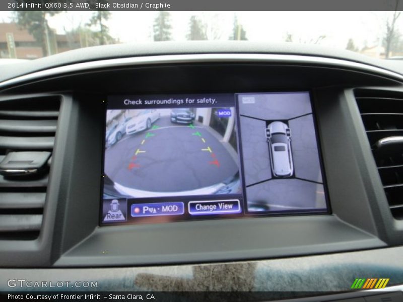 Black Obsidian / Graphite 2014 Infiniti QX60 3.5 AWD