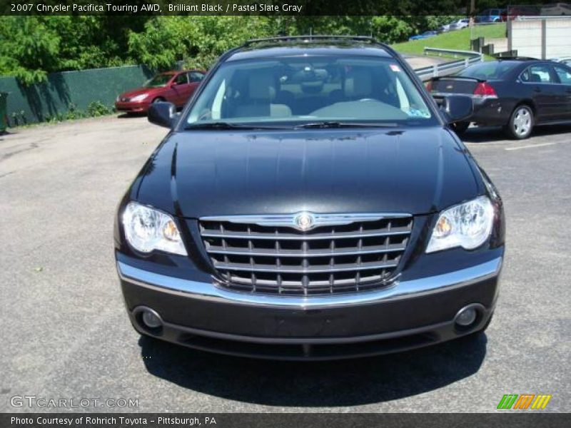 Brilliant Black / Pastel Slate Gray 2007 Chrysler Pacifica Touring AWD
